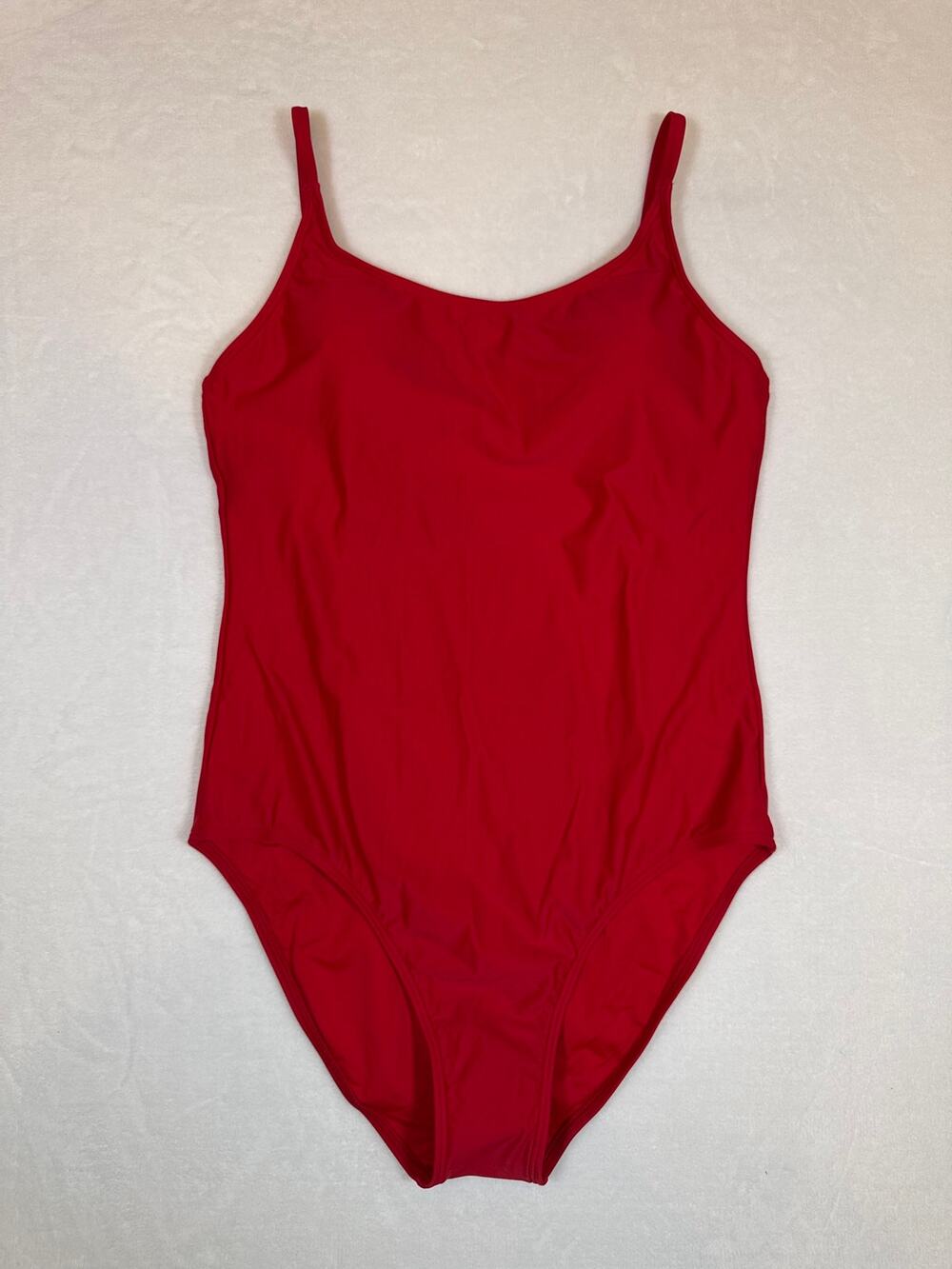 NWT Quince Black Scoop Neck One Piece Bathing Suit Size Small